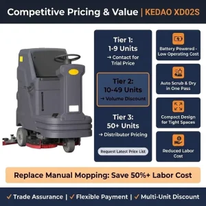 Industrial Floor Cleaning Machine Washing Driving Floor Scrubber High Performance Floor Scrubber Dryer Cleaning Machine