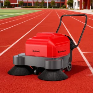 Industrial Floor Dust Cleaning Machine Manual Walk Behind Floor Sweeper