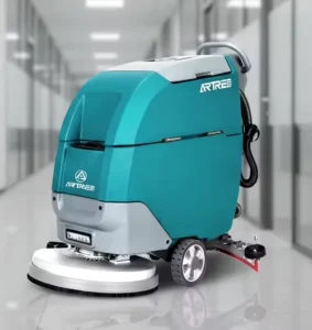 Industrial Floor Washing Scrubbing Walk Behind Floor Scrubber Floor Cleaning Machine Scrubber