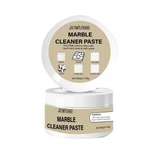 Industrial Grade Heavy Duty Marble Floor Cleaner Paste Dissolves Hard Water Stains on Vanities Sinks Streak Free Shine 300g