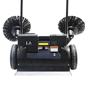 Industrial Handheld Push Machine with Side Brush for Dust Extraction and Floor Sweeping