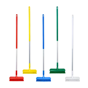 Industrial Hard Bristle Broom Floor Scrubbing Brush Head Replacement Heavy Duty Food Grade Floor Brush