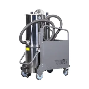 Industrial Heavy Duty 90KW High Power 100L Capacity 380V Vacuum Cleaner for Factory Workshop Warehouse Dust Collection
