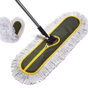 Industrial Household Indoor Floor Cleaning Mop Magic Cotton Dust Mop Flat Mop for Hotel Hospital Easing Cleaning