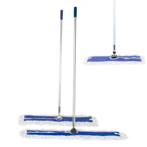 Industrial Indoor Dust Mop with 80-90% Dehydration Rate and 20,000+ Durability