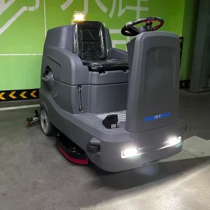 Industrial Large Brand New Semi-Automatic Ride-on Floor Scrubbing Machine for Parking Lot