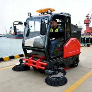 Industrial Large-Capacity Ride-On Outdoor Street Floor Sweeper