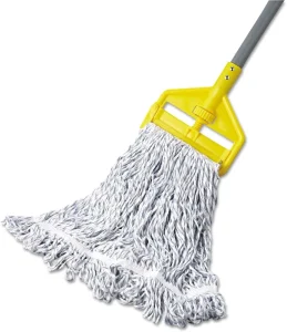 Industrial Looped Cotton Mop Refill Absorbent Replacement Mop Head for Commercial Hard Floors
