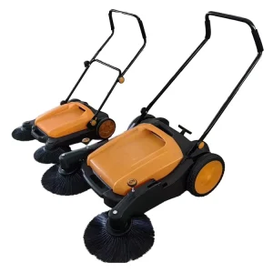 Industrial Manual Hand-Push Floor Sweeper 40L for Factory and Warehouse