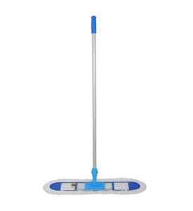 Industrial Microfiber Blue Flat Mop
