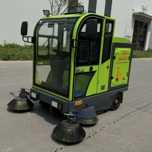 Industrial Outdoor Floor Sweeper Ride on Cleaning Machine High Productivity 8000 15000㎡ h