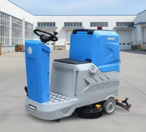 Industrial Ride-On Cold-Water Floor Scrubber