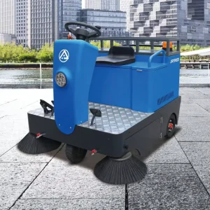 Industrial Ride-On Electric Floor and Street Sweeper Machine