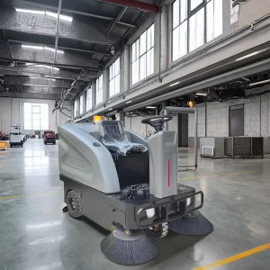 Industrial Ride-On Floor and Road Sweeper