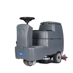 Industrial Ride-on Floor Scrubber X70 80L Floor Scrubbing Machine Dirty Water Tank School Supermarket Floor Washer