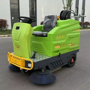 Industrial Ride on Floor Sweeper 1450mm Cleaning Path Electric Street Sweeper Cleaning Machine for Warehouse Factory