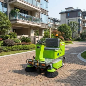 Industrial Ride on Sweeping Machine 8000 10000㎡ h Floor Cleaning Equipment for Factory Workshop and Logistics Center