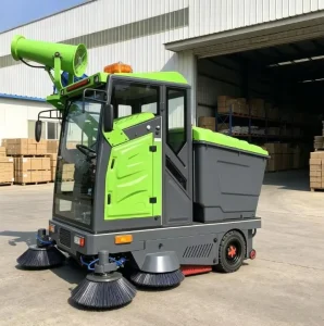 Industrial Road Sweeper with 15000m2 per Hour Cleaning Capacity