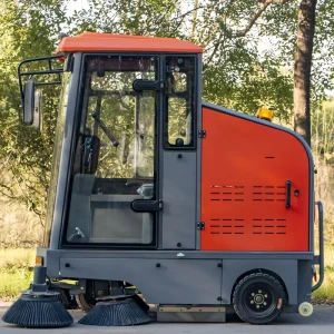 Industrial Street Road Sweeper Car Machine Ride-On Electric Floor Sweeper