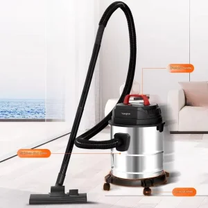 Industrial Tank Vacuum Cleaner, Stainless Steel, 220V, 60L