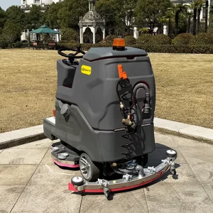 Industrial Tile Scrubber Machine BY-RX800 Electric Floor Scrubber Machine Cleaning
