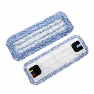 Industrial Tufting Microfiber Flat Floor Mop for Hotel Cleaning