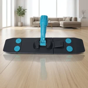 Industrial and Household Dust Mop Frame Holder with Universal Connector for Commercial Cleaning