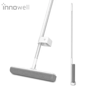 Innowell Hands Free 180 Degree Rotating Water Absorption PVA Sponges Squeeze Mop Floor Cleaning Tools