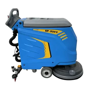 Integrated Walk behind Floor Scrubber Single Brush Disc Floor Scrubbing Machine Mini Floor Cleaner Global Free Shipping