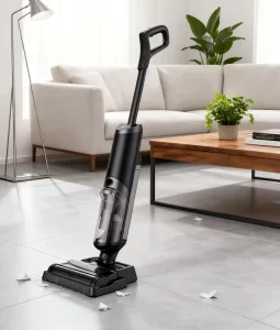 Intelligent Home Professional Silent Self Cleaning Wet Dry LED Display Floor Cleaning Mop Wireless Vacuum Household