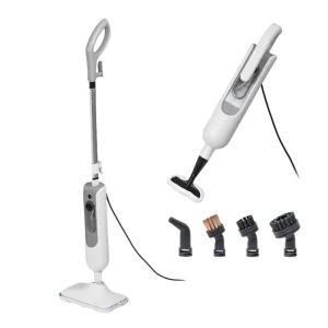 JJ071 High Pressure Steam Mop Electric Floor Cleaner for Tile and Wood Surfaces with 20-Second Heat-Up