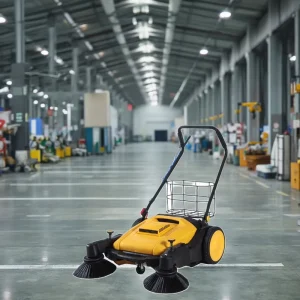 JL920 Manual-Push Walk-Behind Power Sweeper