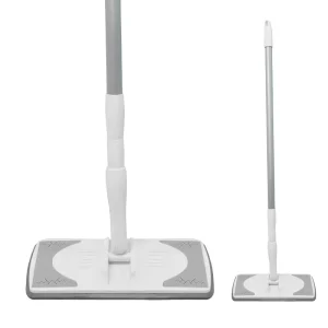 Japanese-Style Disposable Electrostatic Dust Removal Flat Mop with Plastic Pole
