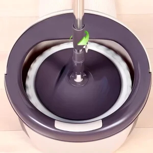 Jesun 360 Rotating Magic Microfiber Cloth Mop Roll Telescopic Centrifugal Twist Mop With Bucket Easy Floor Clean