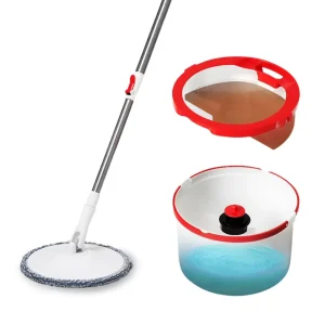 Jesun Manufacturer 360 with Dirty Water Separator Hands Free Mop and Bucket with Wringer for Floor