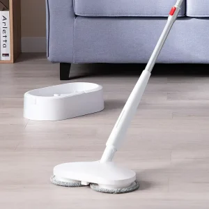 Jesun New Design Electric Mop Household High Quality Cordless Automatic Electric Spin Mop Steam Mop Powerful Rotation