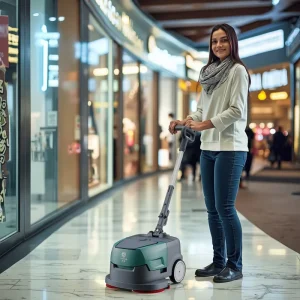 K1 Cordless Handheld Floor Cleaner with Lithium Battery Wet Dry Function and PVC Design