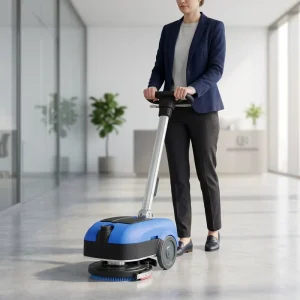 K3 Electric Handheld Mini Floor Scrubber 1000 m²/h for Food Processing