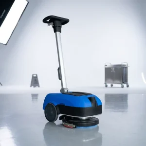 K3 Handheld Mini Floor Sweeper with Cleaning Pads and Brushes for Commercial Tile Floors