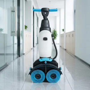 K4 Commercial Floor Scrubbing Cleaning Machine for Restaurant Kitchens and Health Centers