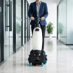 K4 Scrubbing Machine for Narrow-Space Cleaning Floor Washer for Bookstore and Library Hall