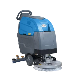 KUER A65 Battery Powered Walk Behind Scrubber Dryer 1850㎡ h High Efficiency Floor Cleaning Machine
