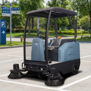 KUER SJ1900 Industrial Ride on Floor Sweeping Machine Heavy Duty Commercial Sweeper for Outdoor Indoor Cleaning