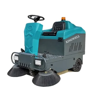 KW 1350 Factory Floor Sweeper Vacuum Cleaning Machine Industrial Road Street Sweeping Machine