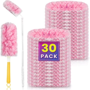 Klear Car Desktop Dust Cleaning Mop Disposable Double Sided Extendable Handle Modern Microfiber Feather Duster