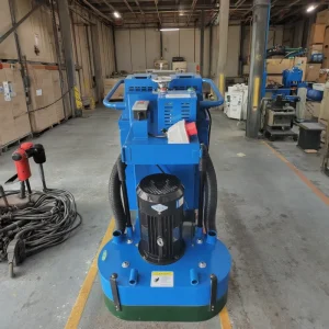LJ-600V Dual Disc 600mm Terrazzo and Epoxy Grinding and Polishing Machine, 5.5KW Motor, 2.4KW Vacuum Motor