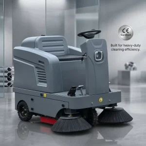 Laite Outdoor Power Dust Cleaner Vacuum Ride on Street Road Sweeper Truck