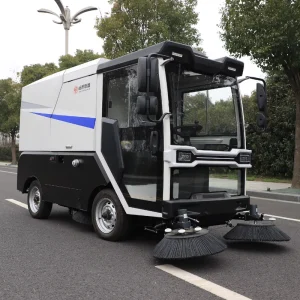 Large-Capacity Battery-Powered Road Sweeper Floor Sweeping Industrial Sweeper