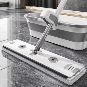 Large-Capacity Household Flat Mop for Water Absorption