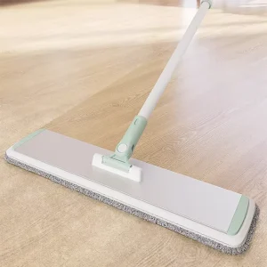 Large Commercial Telescopic Microfiber Dust Mop with Aluminum Pole for Wet Dry Floor Cleaning